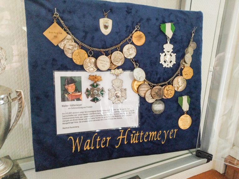 Medaillen Walter Hüttemeyer Schützenverein Hude