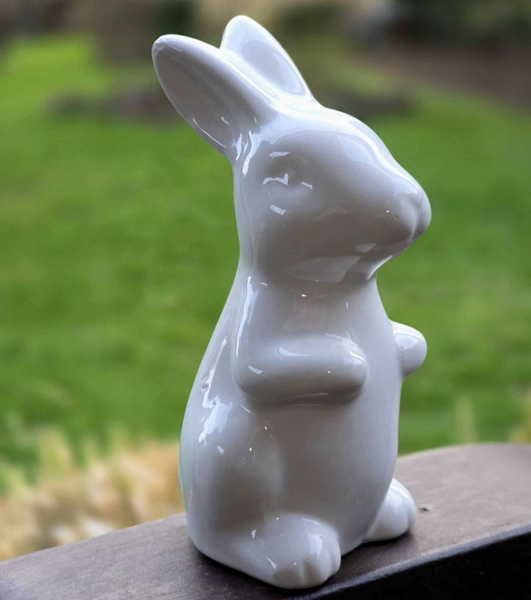 Porzellan-Osterhase